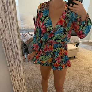 Show Me Your Mumu Floral Romper